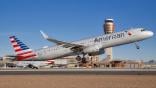 American Airlines aircraft taking off