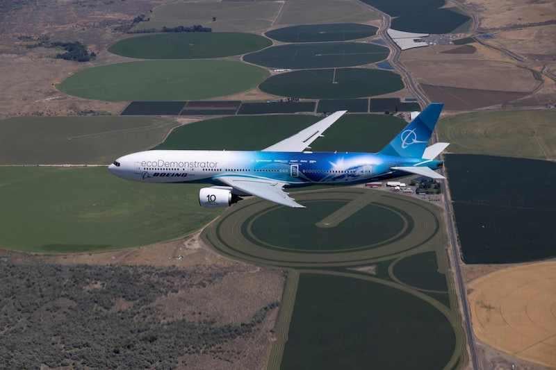 boeing 777-200ER ecodemonstrator