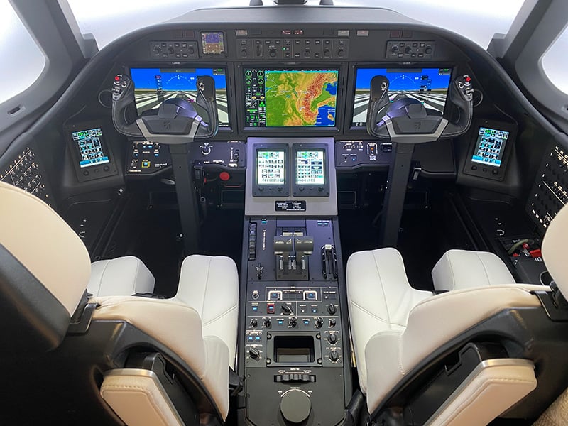 Inside the Ascend cockpit