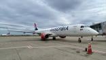 Embraer E195 registered OY-GDC