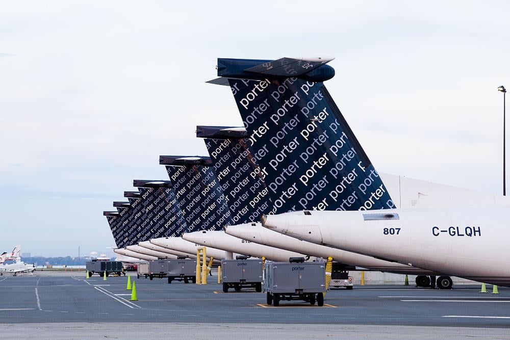 Porter Airlines De Havilland Canada Dash 8-400s