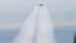 Boeing 737-10 ecoDemonstrator contrails